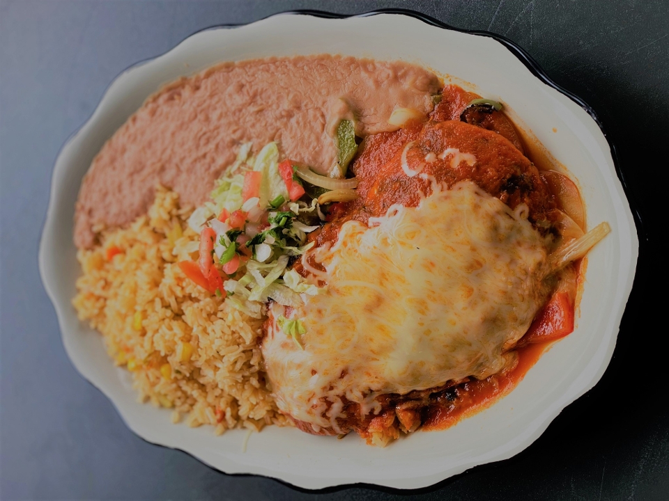 Order Pollo Ranchero food online from Tacos & Tequilas Mexican Grill store, Buford on bringmethat.com