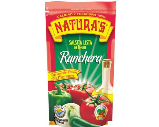 Order Natura's Ranchera Sauce (7 oz) food online from Ctown Supermarkets store, Uniondale on bringmethat.com