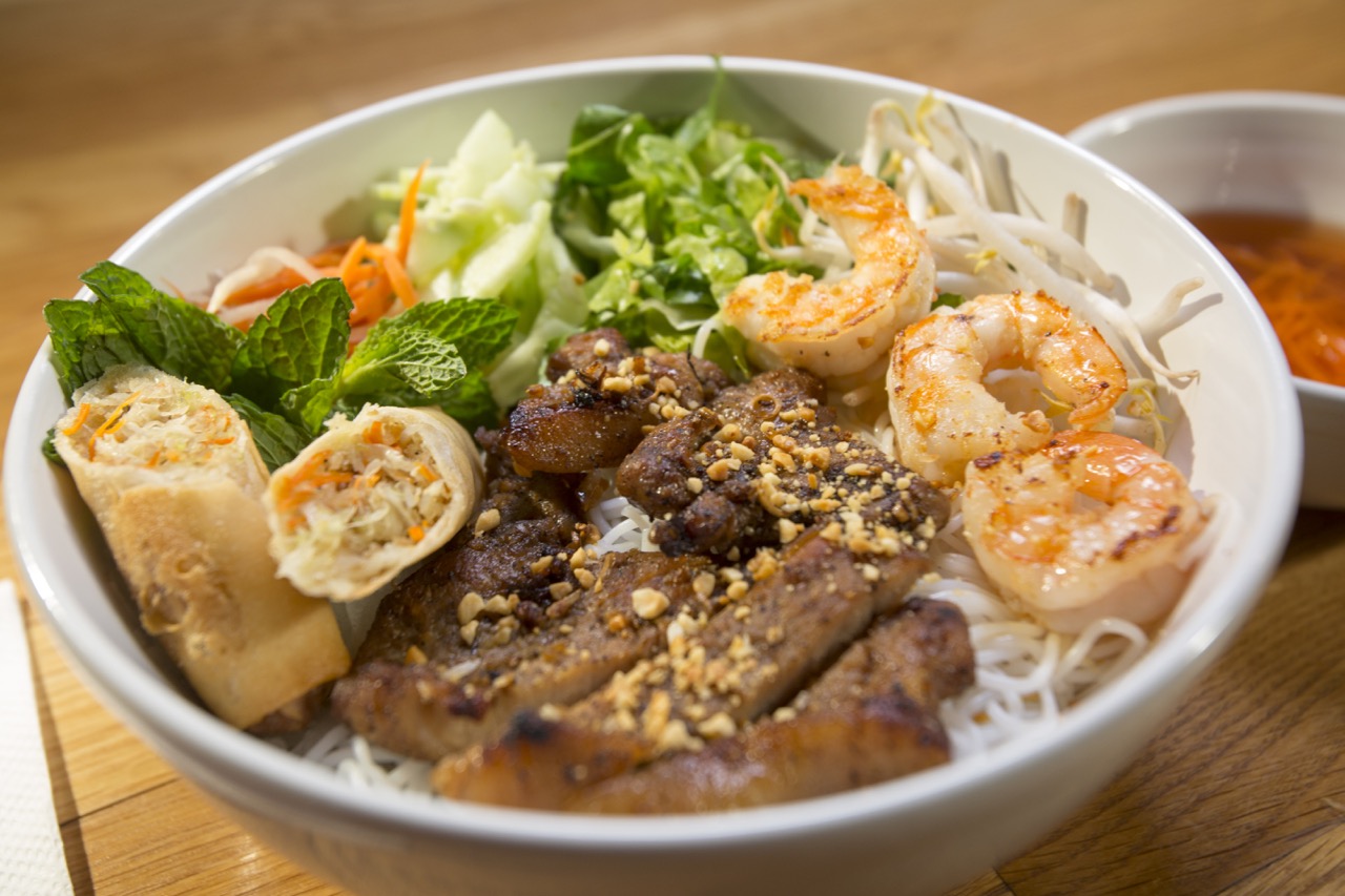 Order Bun Thit Nuong food online from The Pho Place store, Raleigh on bringmethat.com