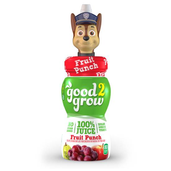 Order Good2Grow 100% Fruit Punch Juice Assorted Character Tops (6 oz) food online from Rite Aid store, Brook Park on bringmethat.com