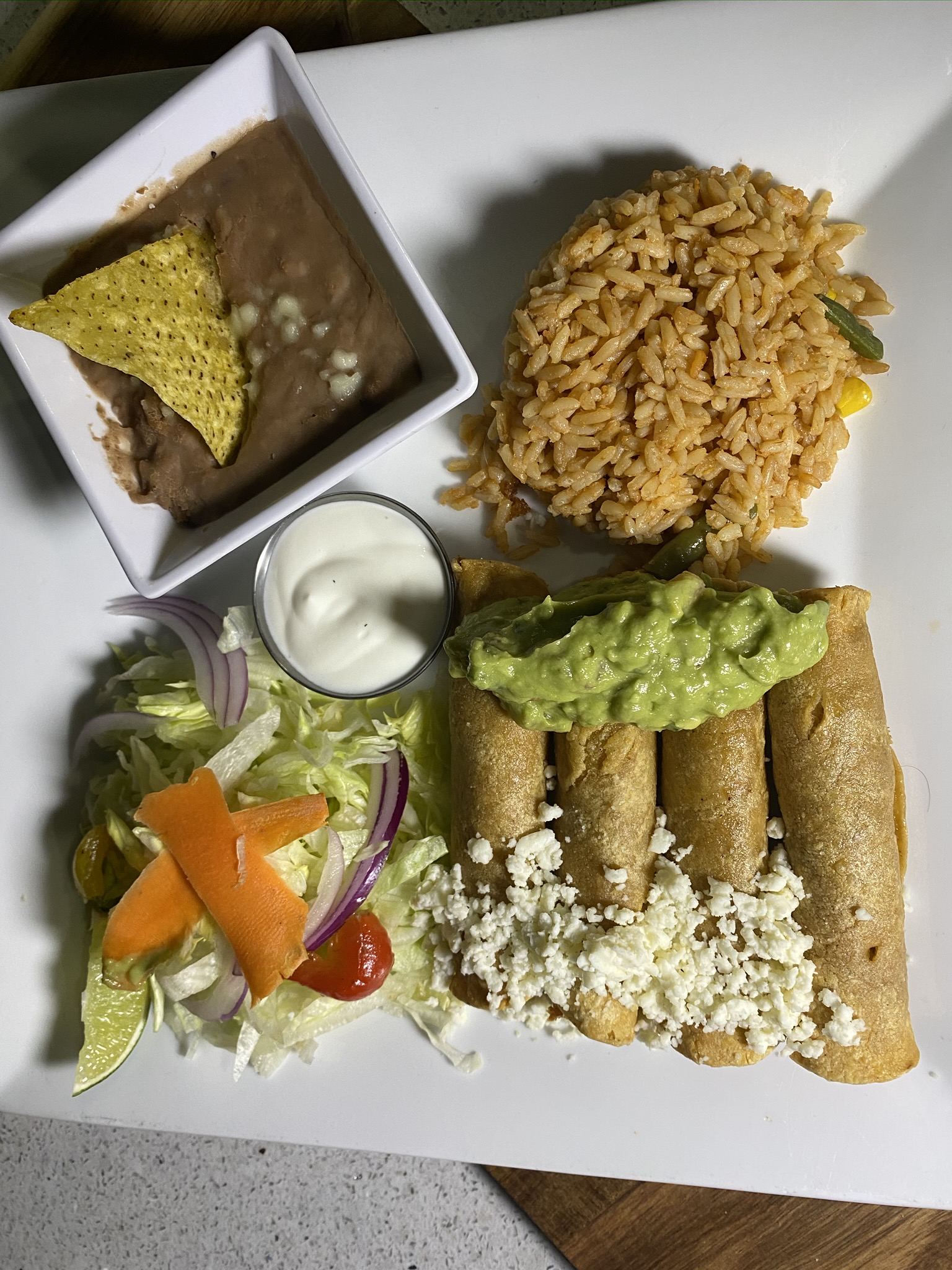 Order Flautas food online from Brothers Mexican Grill store, La Grange on bringmethat.com