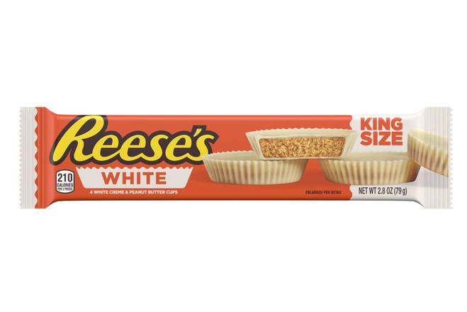 Order REESE'S Peanut Butter Cups, White Crème Candy, King Size food online from Windy City Liquor Market store, El Cajon on bringmethat.com