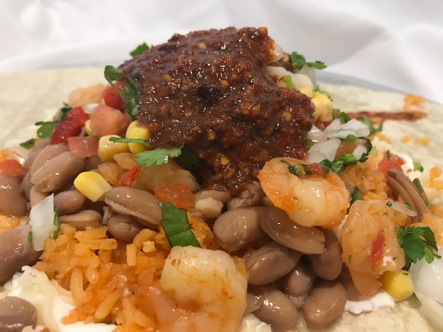 Order Shrimp Burrito food online from Why Cook? store, Alameda on bringmethat.com