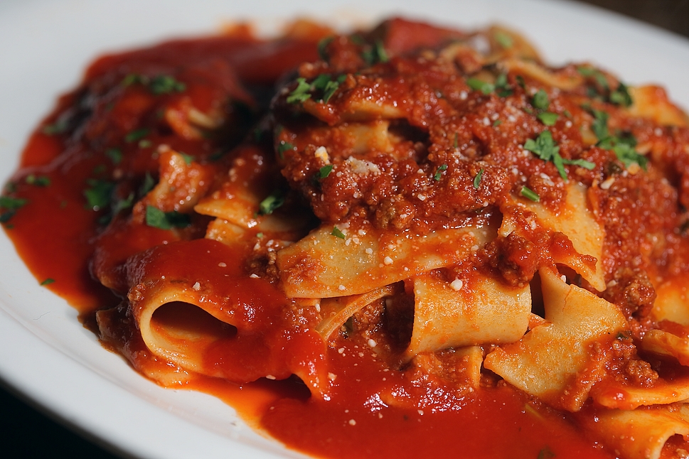 Order Papparedelle Bolognese food online from Mangia Brick Oven Grill store, Bordentown on bringmethat.com