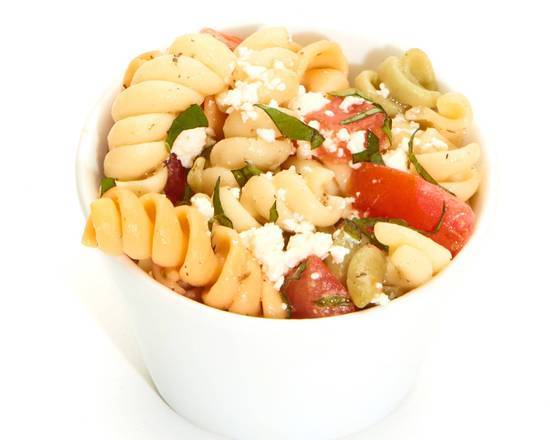 Order Side of Pasta Salad food online from Taziki Mediterranean Cafe store, Jeffersonville on bringmethat.com