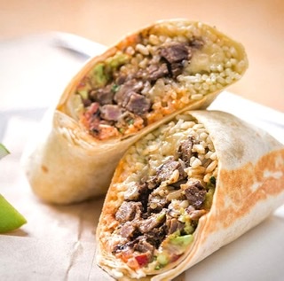 Order MEXICAN CHICKEN BURRITO  food online from 5 brothers gourmet deli store, New York on bringmethat.com
