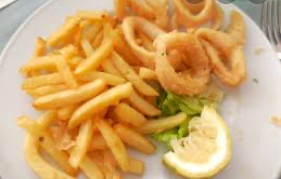 Order Fried Calamari & French Fries - Side food online from Giovannelie Restaurant store, New Brunswick on bringmethat.com