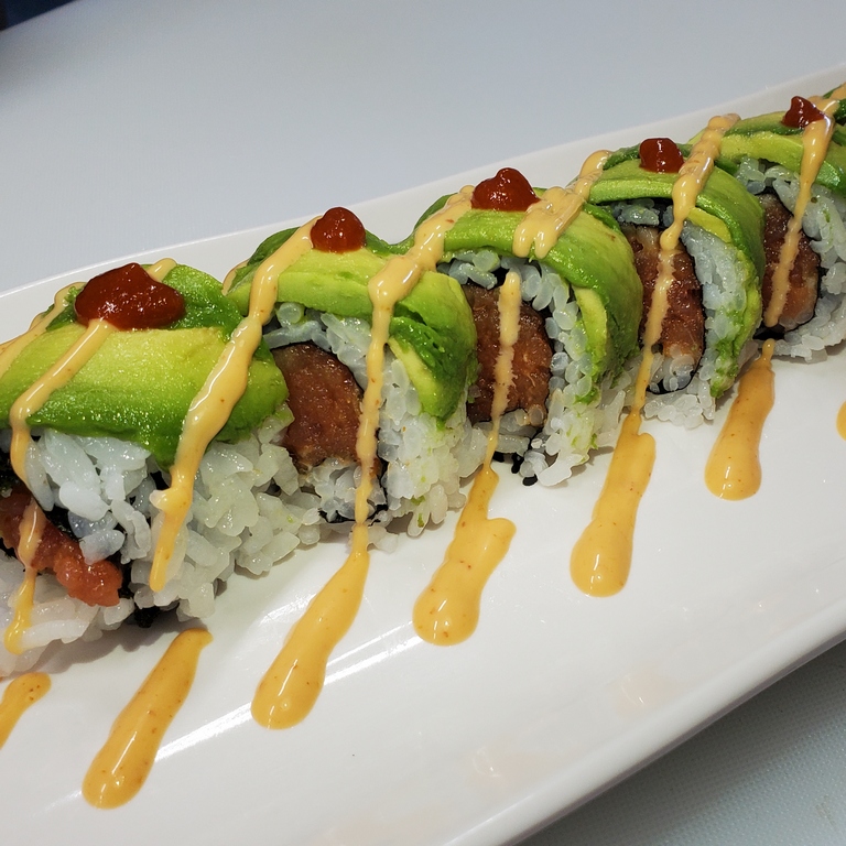 Order 911 Roll food online from Sushi Loco store, Long Beach on bringmethat.com