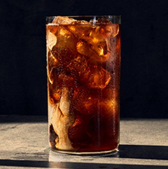 Order Iced 100% Colombian Dark Roast food online from Panera store, Fayetteville on bringmethat.com