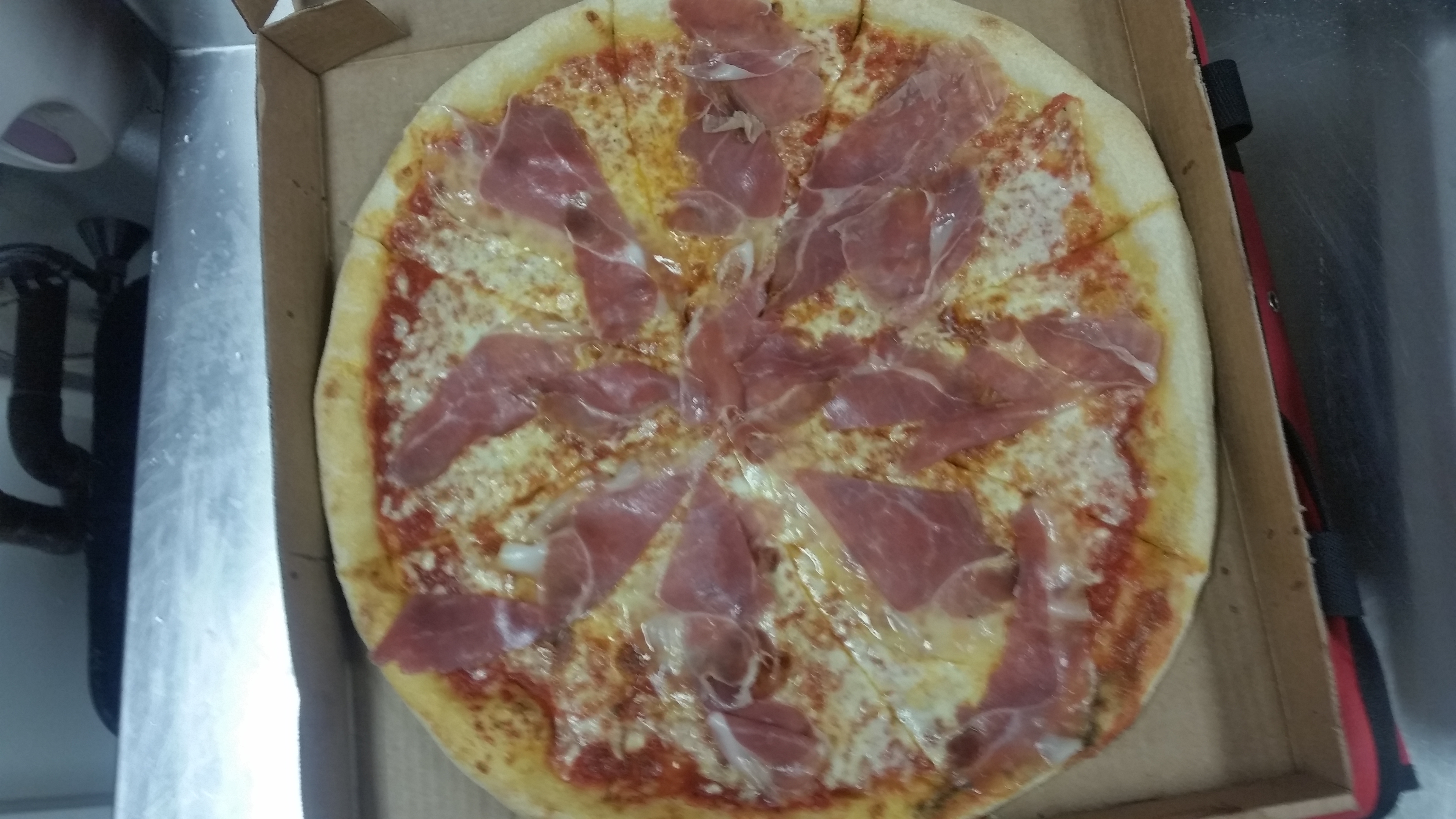 Order Prosciutto di Parma Pizza food online from Italian Pizza & Subs store, Jamaica Plain on bringmethat.com