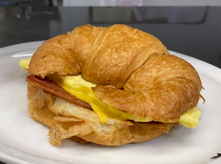 Order Country Ham and Egg Sandwich food online from The Park Restaurant store, Burlington on bringmethat.com