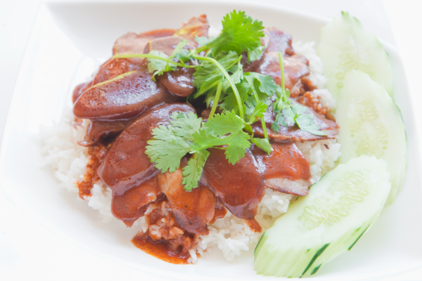 Order Moo Dang a la Carte food online from House Of Thai 2 store, San Francisco on bringmethat.com