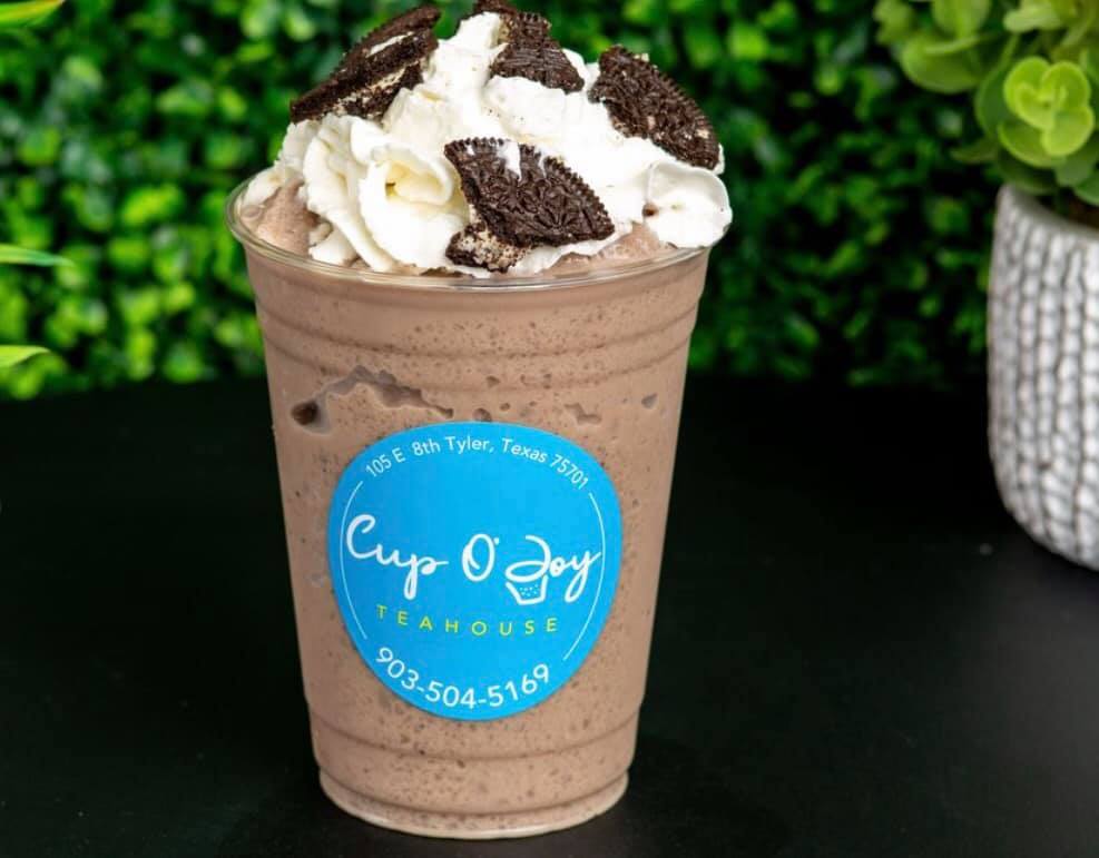 Order Frappe Smoothie food online from Cup O’Joy Teahouse store, Tyler on bringmethat.com