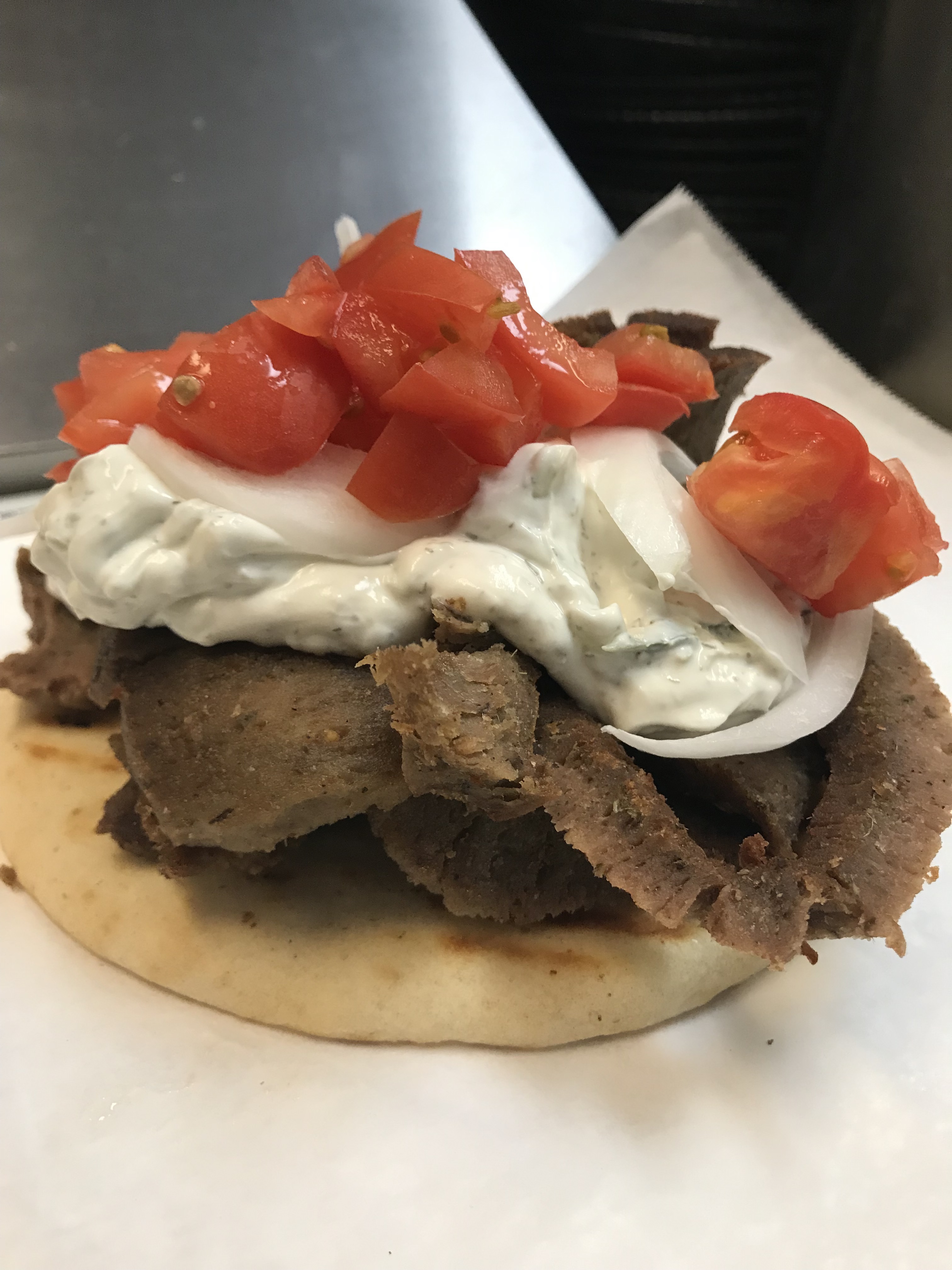 Order Gyro Sandwich food online from The Modern Cafe store, Pittsburgh on bringmethat.com