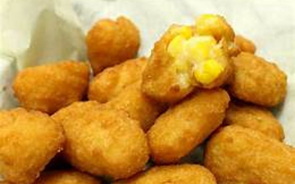 Order Corn Nuggets - Appetizer food online from Pino's Pizzeria store, Easton on bringmethat.com