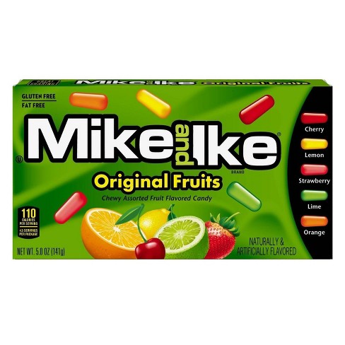 Order Mike and Ike Original Fruits 5 oz. food online from Village Wine & Spirits store, Ventura on bringmethat.com