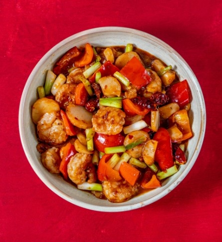 Order Kung Pao Shrimp - Szechuan ~ New! food online from Chin Chin store, Studio City on bringmethat.com