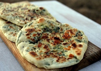 Order Spinach Naan food online from Hyderabad House Biryani Place store, Omaha on bringmethat.com