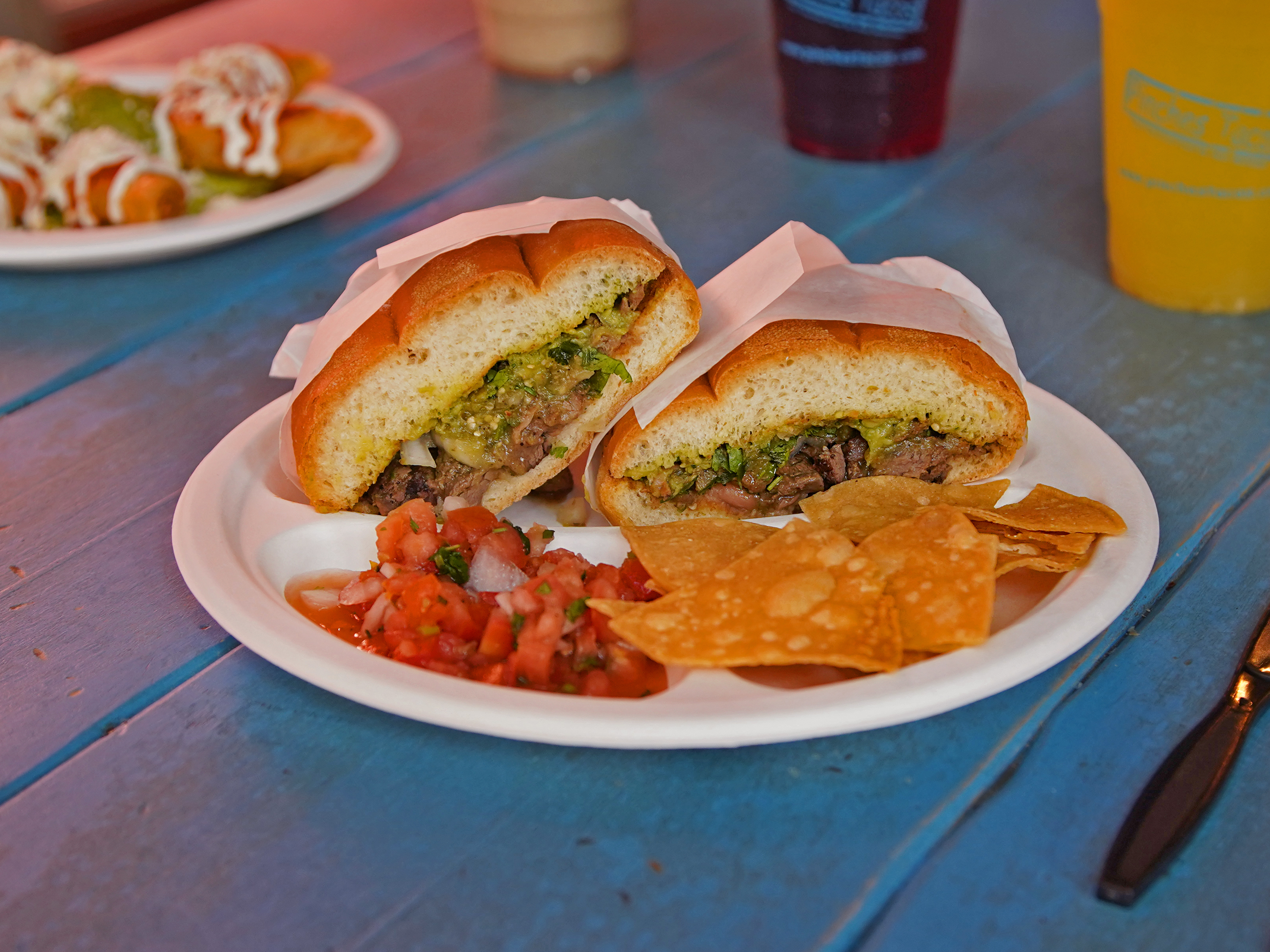Order Asada Torta food online from Pinches Tacos store, Los Angeles on bringmethat.com
