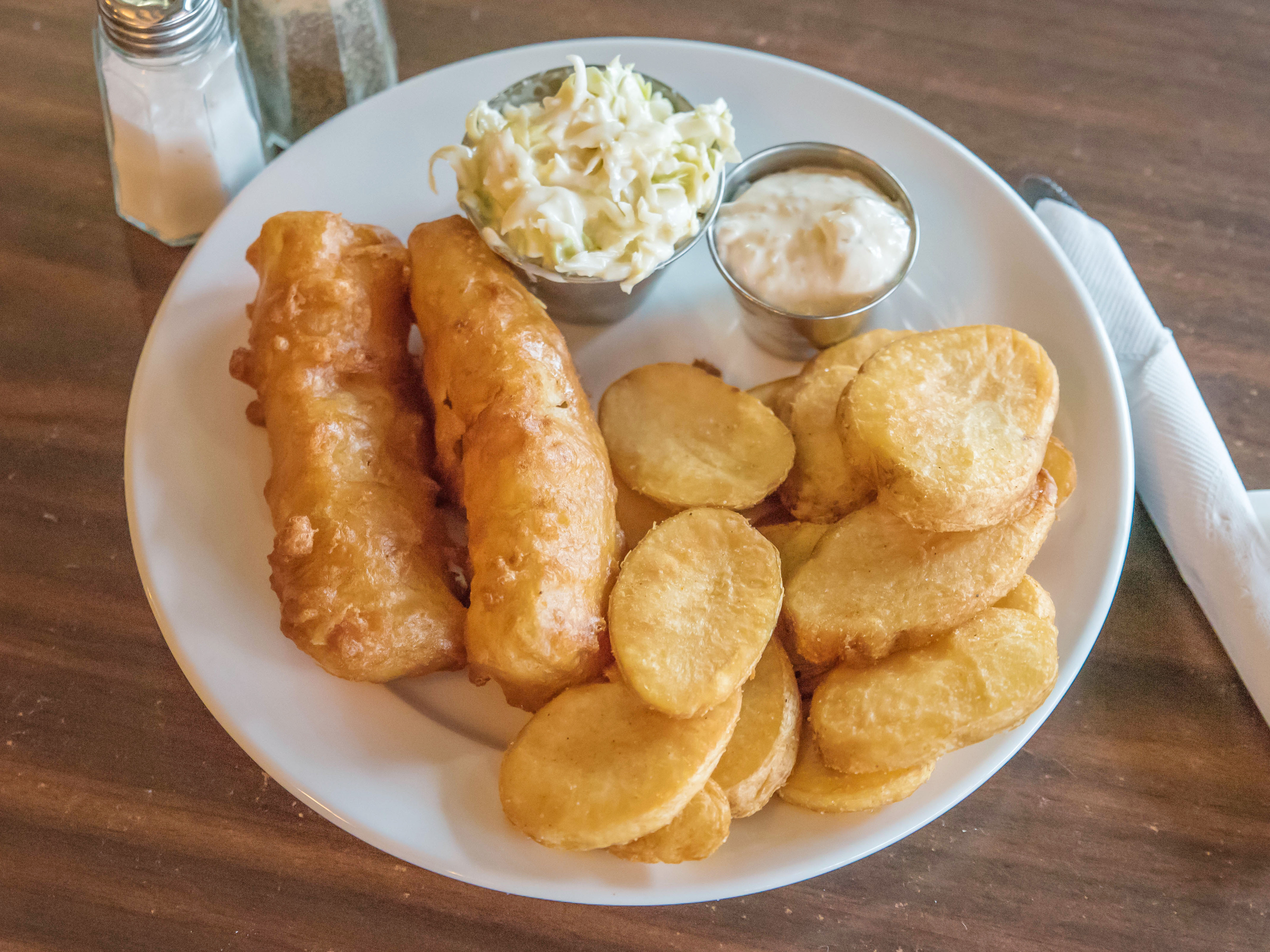 Order Fish and Chips food online from Broad Ripple Brewpub store, Indianapolis on bringmethat.com