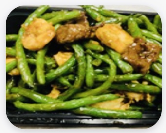Order SP18. Triple String Beans food online from Tea House store, Charlottesville on bringmethat.com