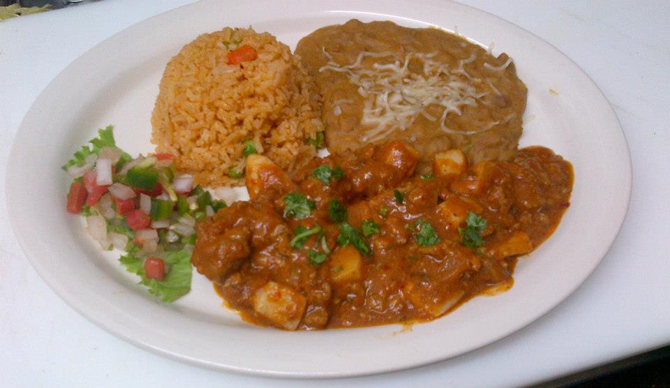 Order 13. Guiso de Res food online from Senor Bean Mexican Grill-Cantina store, Dallas on bringmethat.com