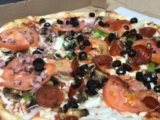 Order Supreme Pizza - Small 10'' food online from North End Pizza store, Oviedo on bringmethat.com
