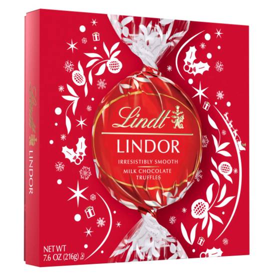 Order Lindt Holiday LINDOR Milk Modern Chocolate Candy Gift Box, 7.6 oz. food online from CVS store, PHILADELPHIA on bringmethat.com