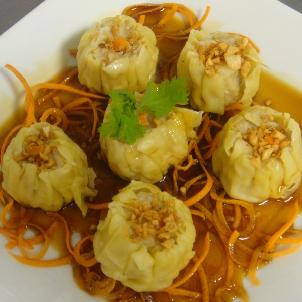 Order 12. Steamed Dumpling food online from My Thai Place store, Centreville on bringmethat.com