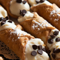 Order Mini Cannolis (6) - FM Style food online from Franklin Chateau store, Franklin on bringmethat.com