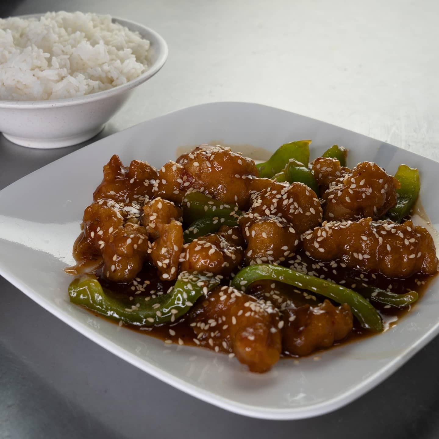 Order General Tso’s Chicken food online from Green Panda Cafe store, Provo on bringmethat.com