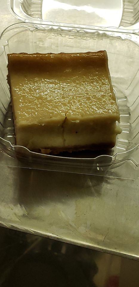 Order Banana Pudding Cheesecake Square  food online from Agape Kitchen & Pralines store, Houston on bringmethat.com