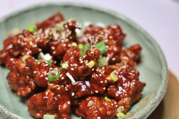 Order Red Chicken Gangjung food online from FIRE Chicken store, Saint Louis on bringmethat.com