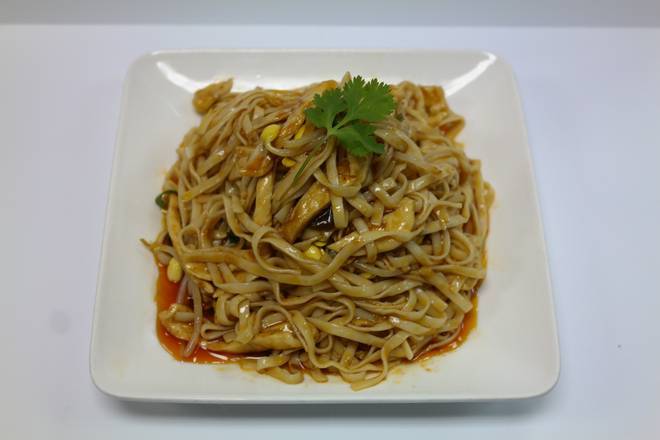 Order Cold Noodle with Sliced Chicken in Spicy Sauce (鸡丝凉面) food online from Szechuan Gourmet store, Strongsville on bringmethat.com