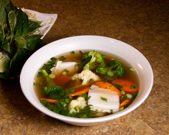 Order Veggie Noodle Soup food online from Pho An 3 store, Humble on bringmethat.com