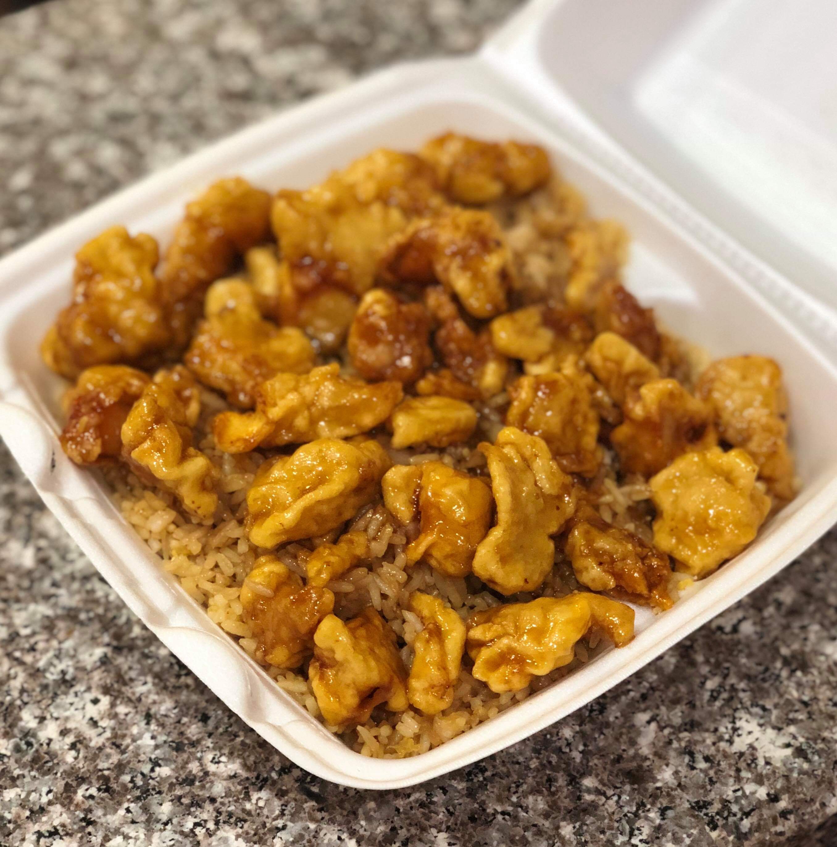 Order 31. Orange Chicken Daily Meal food online from Rotasu Hibachi store, Cleveland on bringmethat.com