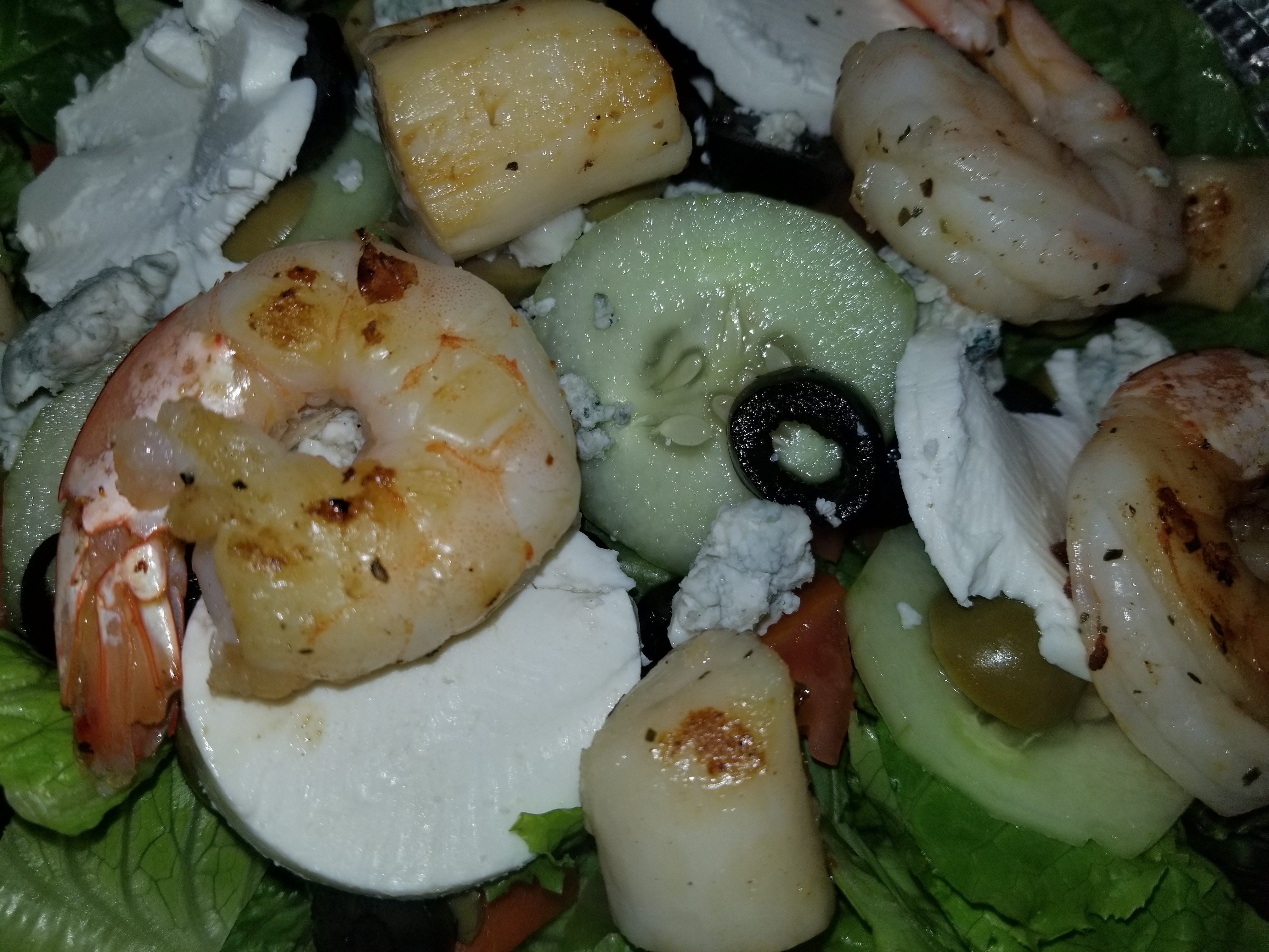 Order Fishermans Salad food online from Mamma Mia Pizzeria store, Allentown on bringmethat.com