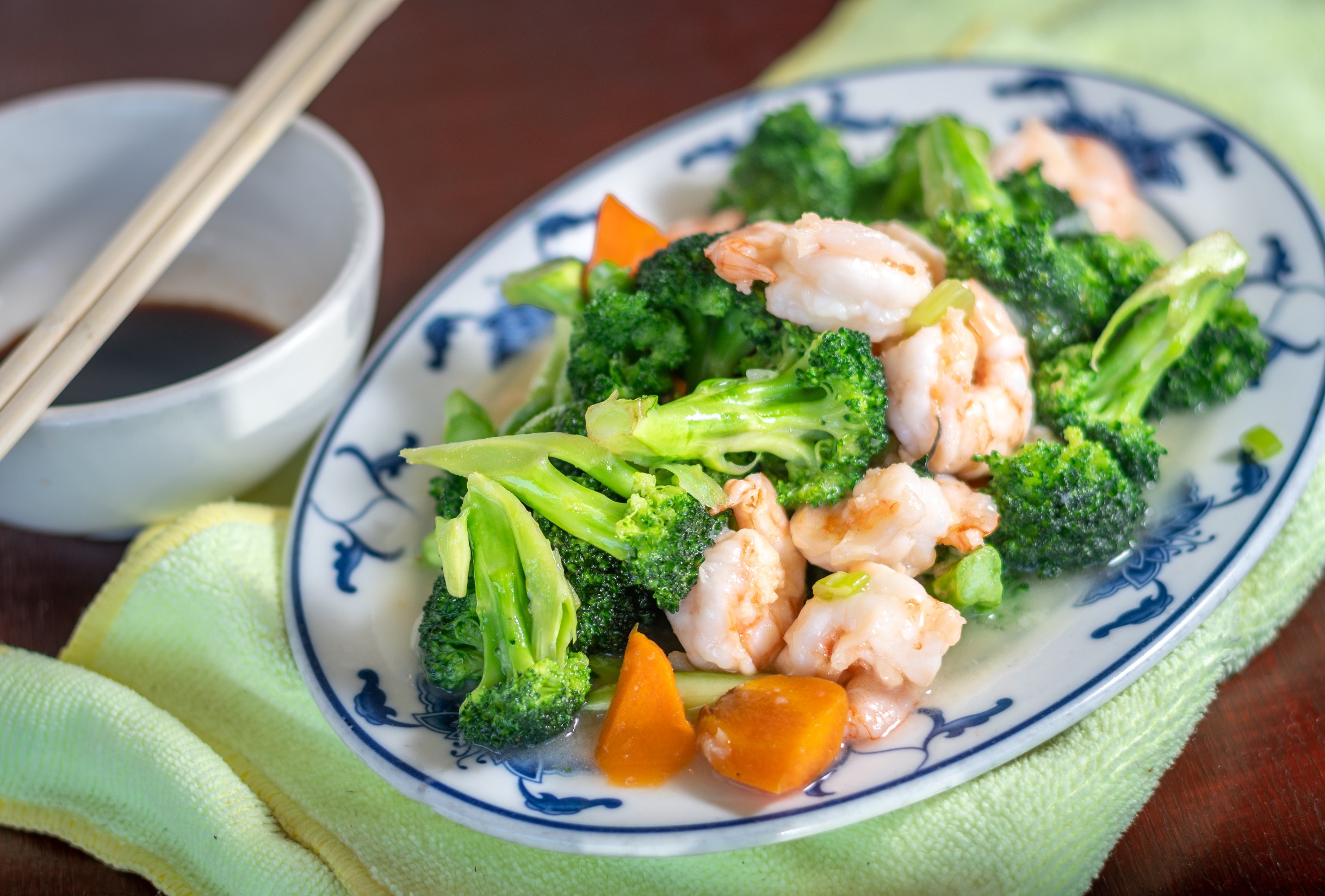 Order Shrimp with Broccoli food online from China West Express store, Tustin on bringmethat.com