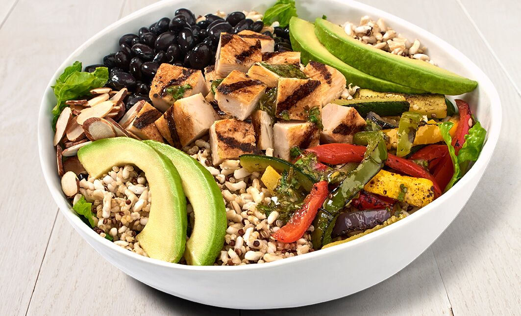 Order Cilantro Lime Quinoa Bowl food online from Rubio's store, San Diego on bringmethat.com