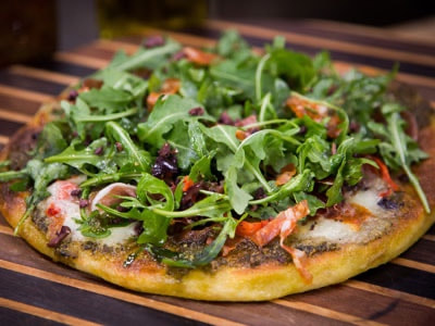 Order Salad Pizza food online from Greenology store, New Canaan on bringmethat.com