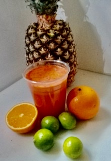 Order #34 Pineapple, Orange, Lemon Juice food online from El Papayon store, Ontario on bringmethat.com
