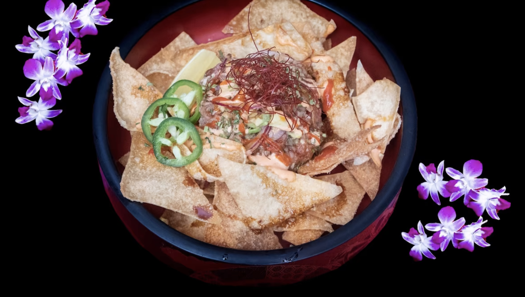 Order Sushi Nachos  food online from Sushi Hub store, Stockton on bringmethat.com