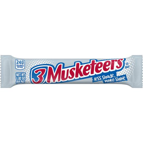 Order 3 Musketeers Chocolate Candy Bar Full Size (1.92 oz) food online from Rite Aid store, Yamhill County on bringmethat.com