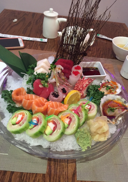 Order 14. Sashimi Deluxe food online from Izu Sushi store, Lansdale on bringmethat.com