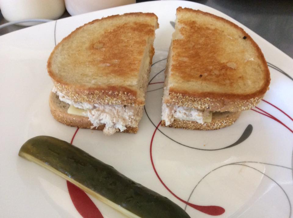 Order Albacore Tuna Melt food online from Twin Brunch store, Commerce Township on bringmethat.com