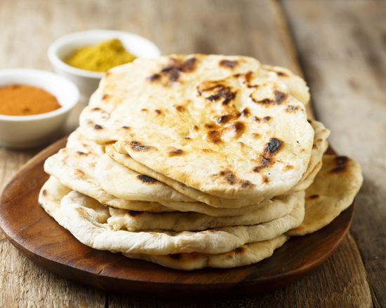Order No Butter Naan food online from Curry Curry Curry store, Milpitas on bringmethat.com
