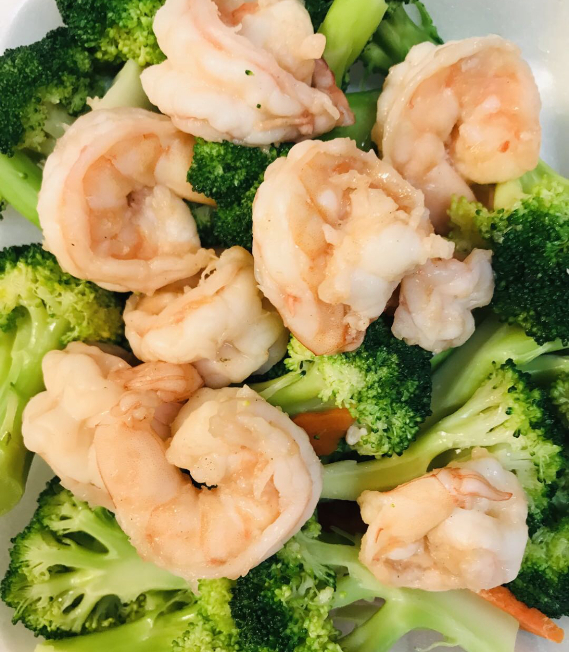 Order 83. Steamed Shrimp with Broccoli food online from Chopstix store, Henderson on bringmethat.com