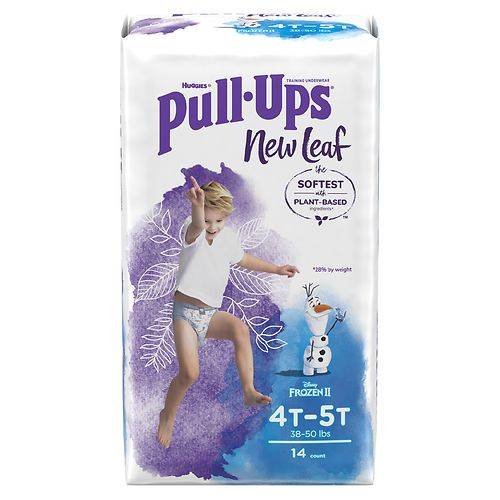 Order Huggies Pull-Ups New Leaf Boys' Potty Training Pants 4T - 5T - 14.0 ea food online from Walgreens store, Willimantic on bringmethat.com