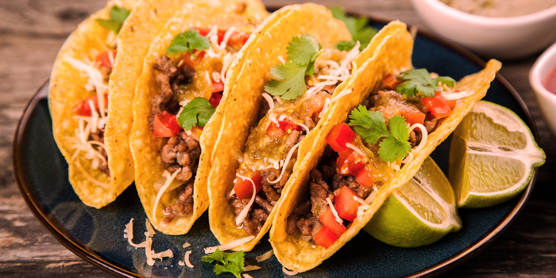 Order Beef Hard Shell Tacos food online from Alberto Mexican Food store, Corona on bringmethat.com