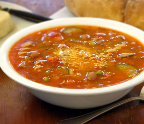 Order Minestrone Soup food online from Pizza boy store, Glendale on bringmethat.com